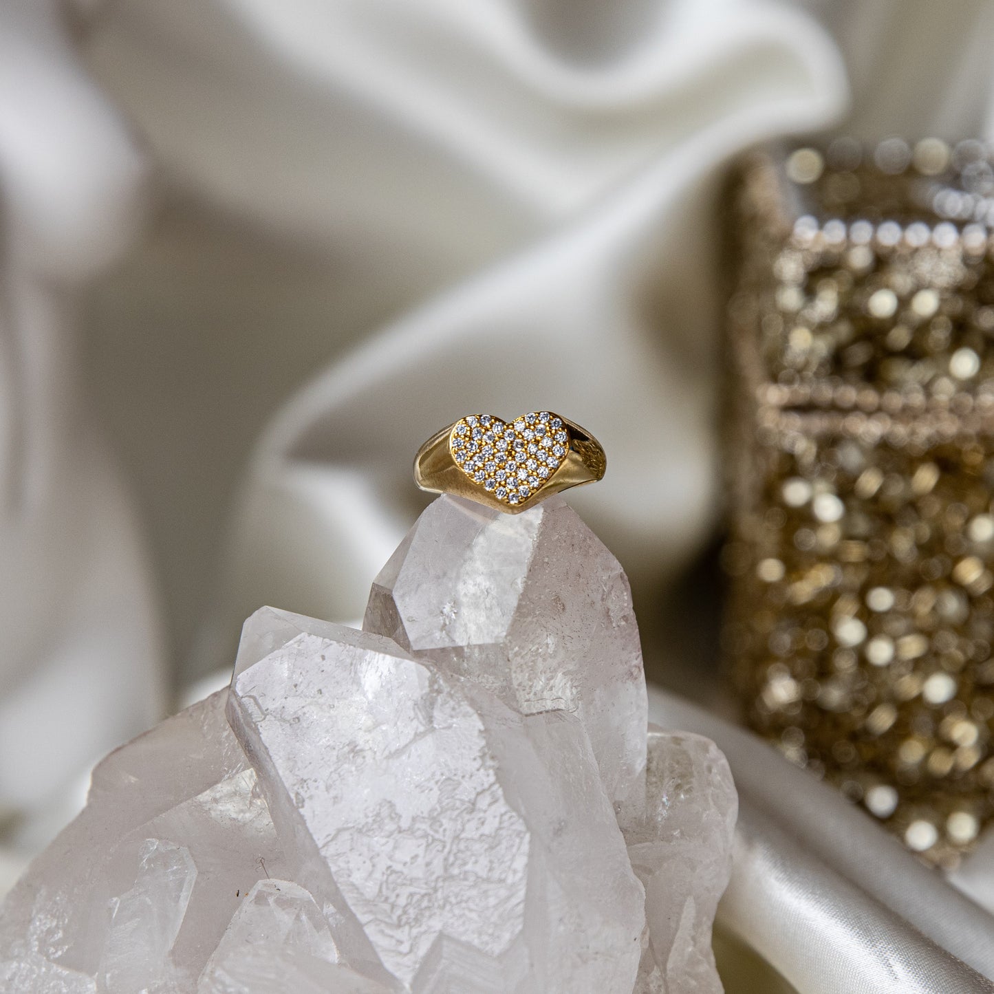 Gold Heart Ring