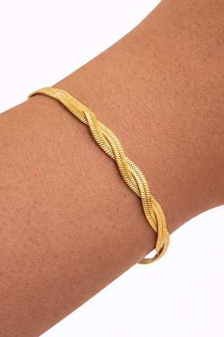 BRAIDED SNAKE BRACELET