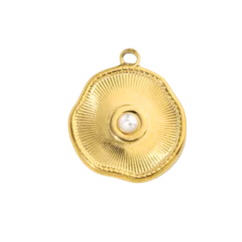 Flat Gold Pearl
