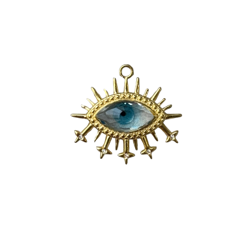 Blue evil eye
