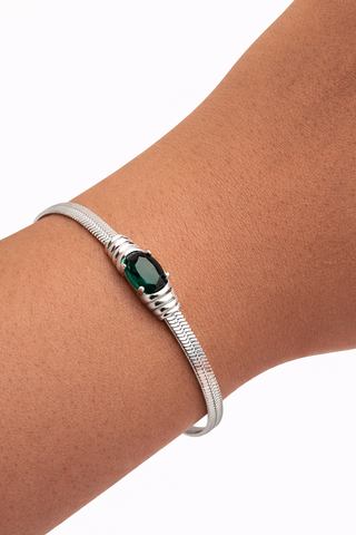EMERALD SNAKE BRACELET