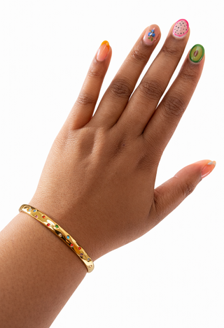 Multi-Color Star Bangle