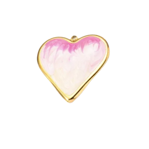 Pink Ombre Heart