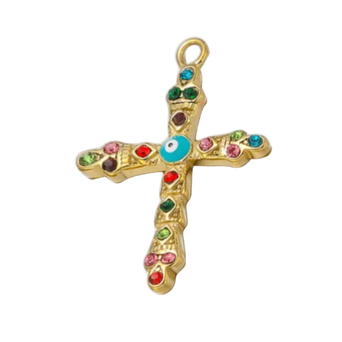 Evil Eye Cross