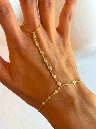 Sterling Silver Ella Handchain