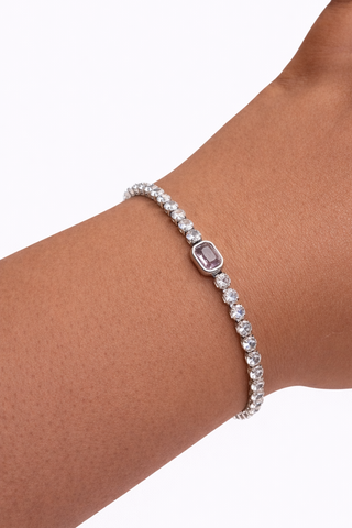 PINK STONEY BRACELET