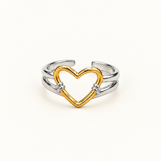 Heart of Gold Ring