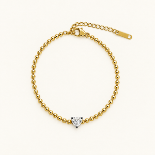 Midnight Lover Heart Bracelet