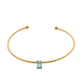 Lauren Aquamarine Bangle