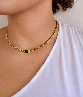 VIDA EMERALD NECKLACE