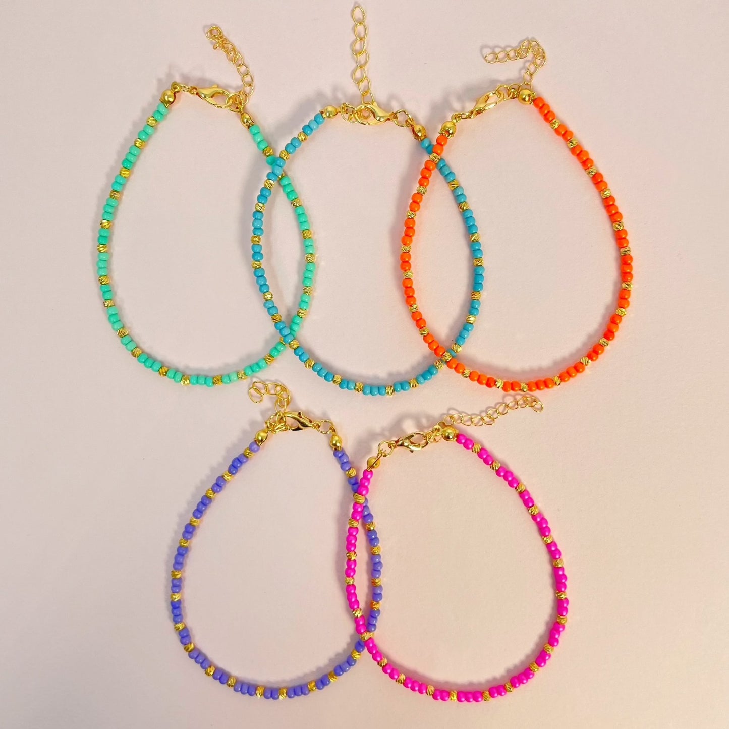 Serene Bead Anklet