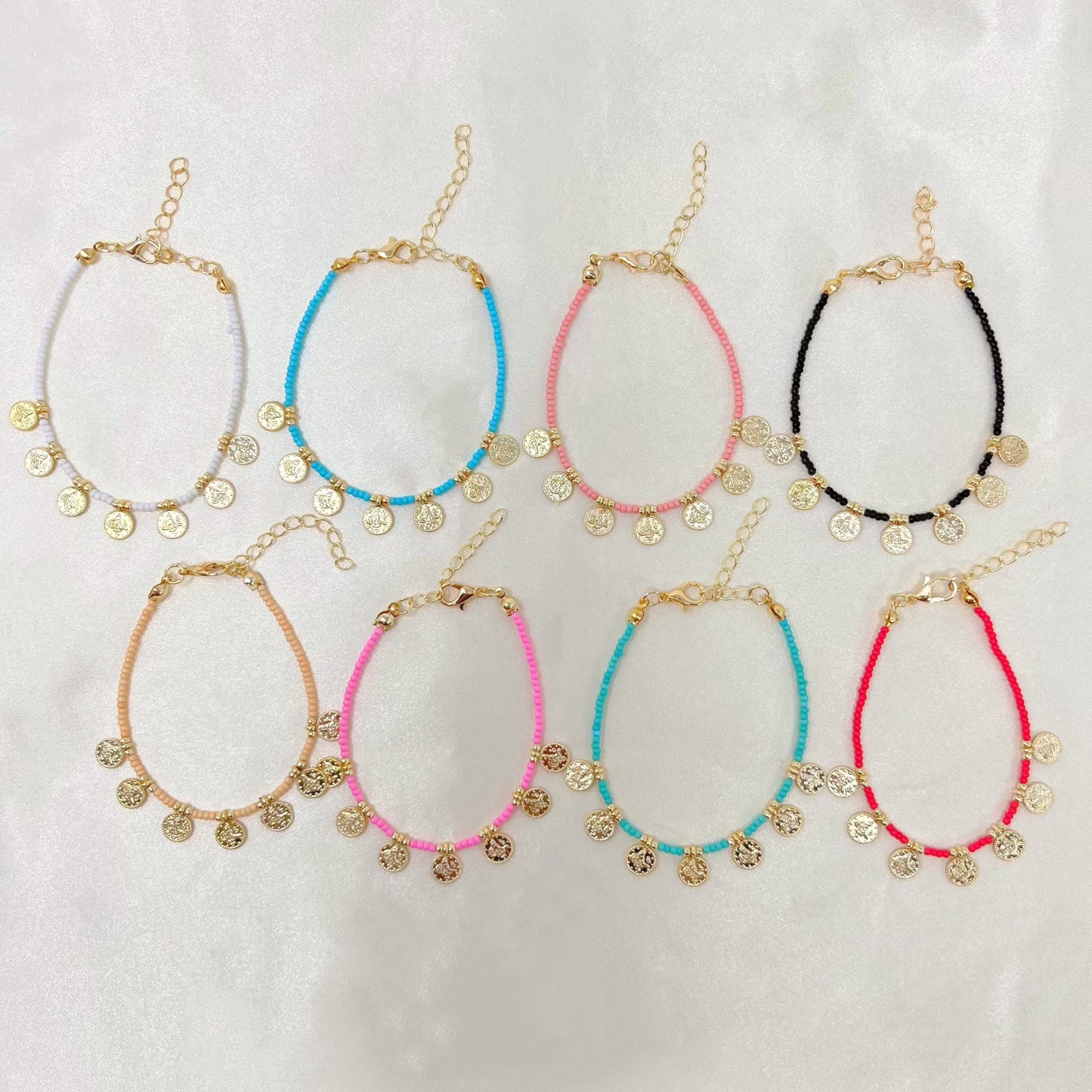 Gold Coin Bracelet