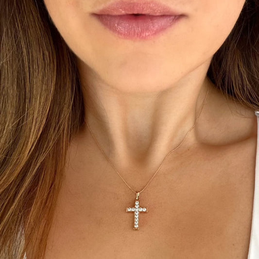 Diamond Cross Pendant