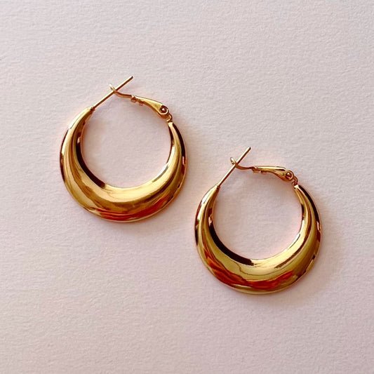 Gold Classic Hoops