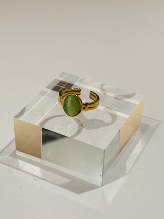 LIME STONEY RING
