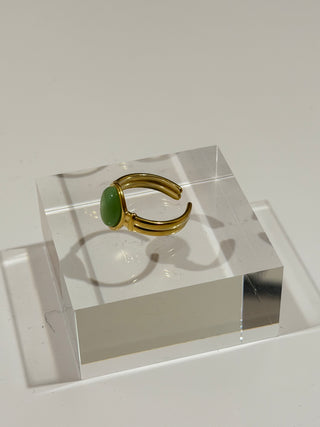 LIME STONEY RING