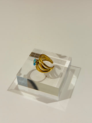 TRINITY BLUE RING