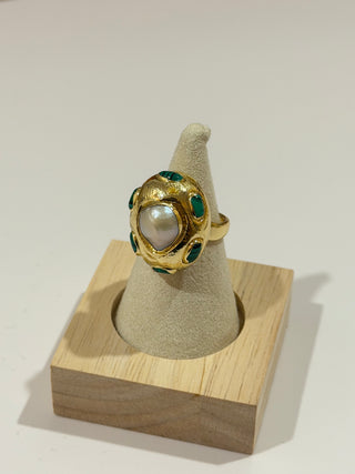TIDE PEARL RING