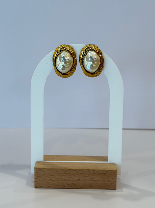 SUNLIT PEARL EARRINGS