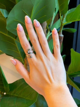 Silver Wrapped ring