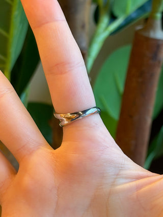 Silver Wrapped ring