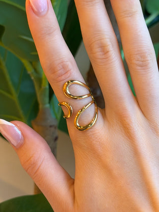 Gold Butterfly Ring