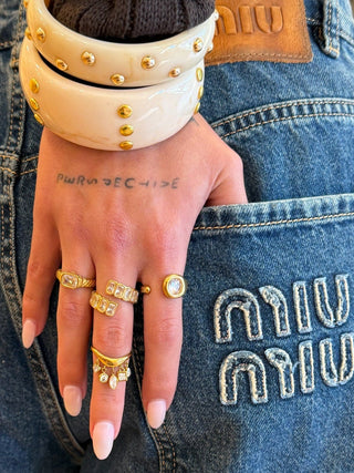 Open Bezel Ring