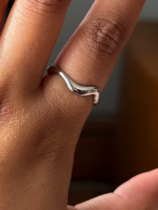 SILVER CREW RING