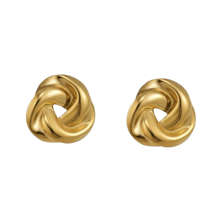 Sloane Twist Earrings Gold