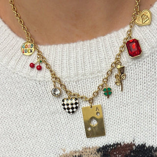 Charm Necklace - Lucky Girl Syndrome Jewelry