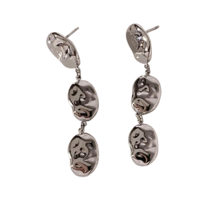 Drea Drop Earrings Silver
