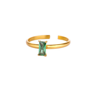 Marie Emerald Stone Ring