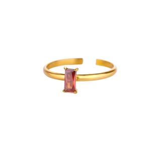 Marie Garnet Stone Ring