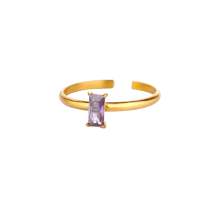Marie Amethyst Stone Ring