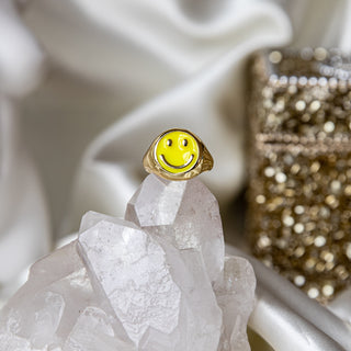 Smiley Face Ring