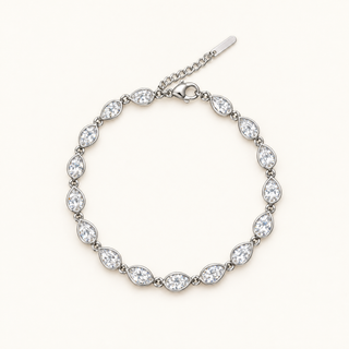 Teardrop Mini Bezel Bracelet