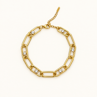 Classy Paperclip Bracelet