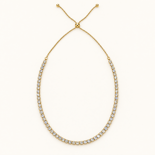 Socialite Tennis Choker Necklace