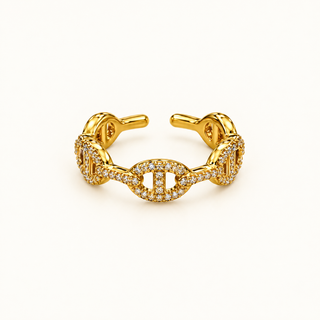 Icy Mariner Band Ring