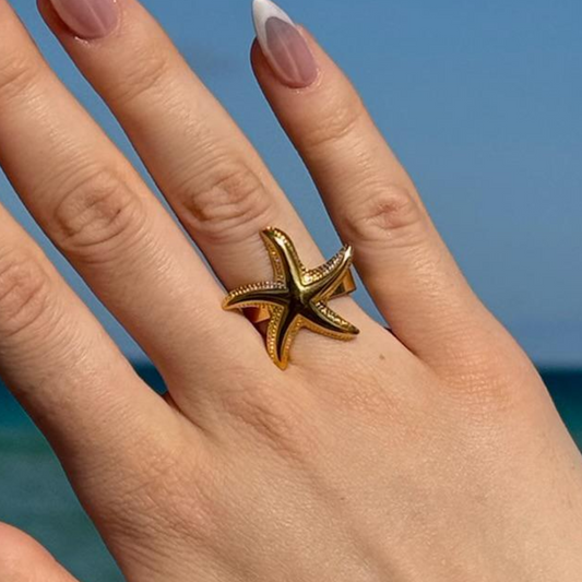 Starfish Pop Ring