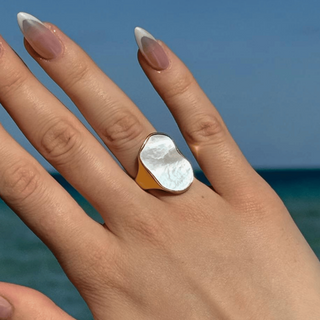 Paros Pearl Ring