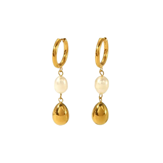 Clara Pearl Drop Earrings