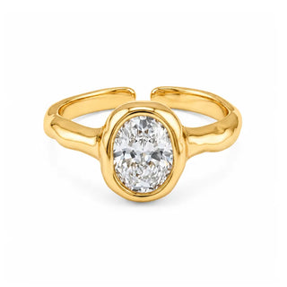Oval Melt Ring